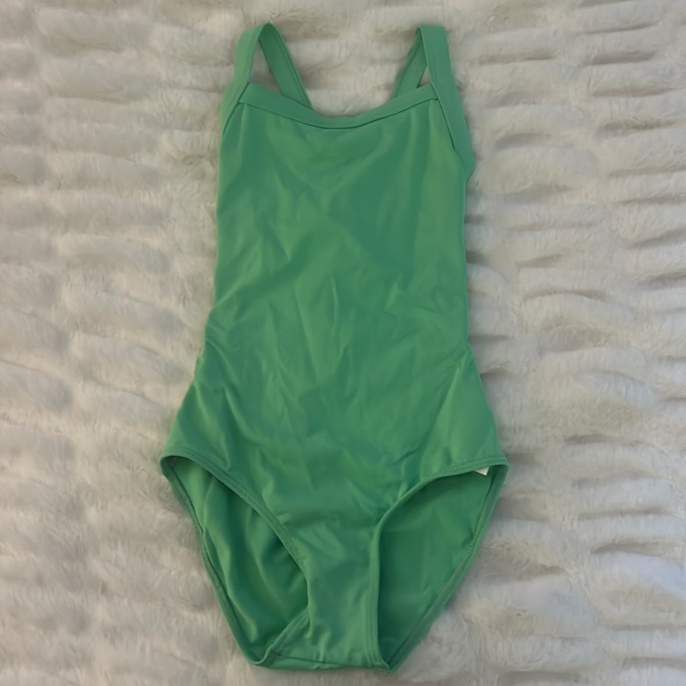 Ballet Rosa Bright Light Green Leotard